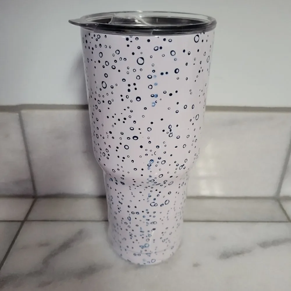 Built Holiday Tumbler 30oz Stainless Steel White Size: 30 OZ NEW